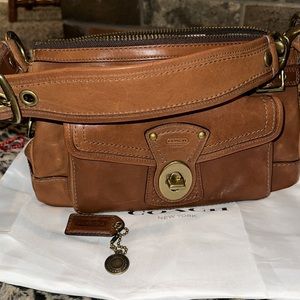 Coach brown Legacy 65th Aniv bag